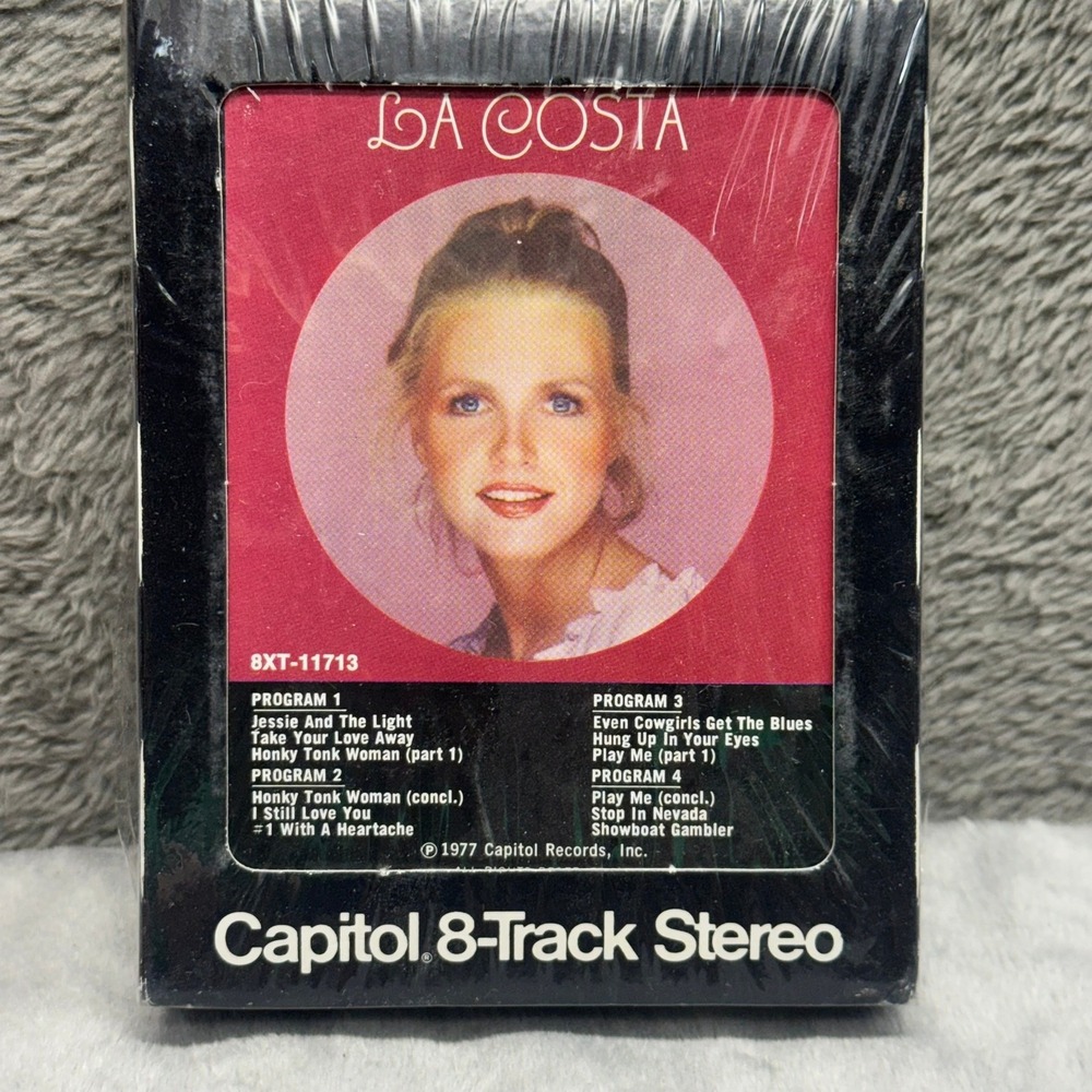 La Costa Capitol 8 Track‎ Stereo Music Cartridge 11713 Country Pop Vintage